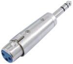 Omnitronic - Átalakító XLR mama aljzat/6, 3 sztereó dugó - dj-sound-light