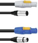 PSSO - Combi cable DMX Powercon/XLR 5 m
