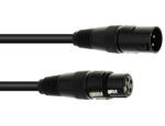 Eurolite - DMX cable XLR 3pin 10m bk - dj-sound-light