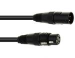 Eurolite - DMX cable XLR 3pin 10m bk