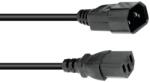 Omnitronic - IEC extension 3x1.0 0.6m bk