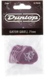 Dunlop - 417P71 Gator Grip gitár pengető 0.71 mm 12 db - dj-sound-light