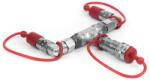 TCM FX CO2 Splitter (2 CO2 Jets to 1 CO2 Bottle)