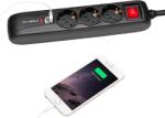 Adam Hall - Hálozati Elosztó 2x USB Töltő