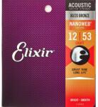 ELIXIR - 012 - 053 Light Akusztikus gitárhúr