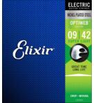 ELIXIR - OPTIWEB Coating Super Light 9-42 elektromos gitárhúr