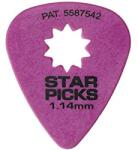 EVERLY - Star picks gitár pengető 1.14 mm lila - dj-sound-light