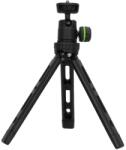 Gravity - VS TRIPOD 01 B univerzális háromlábú asztali állvány, 1/4-os menet, felvevőhöz, kamerához, fekete