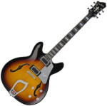 Hagstrom - Super Viking Tobacco Sunburst Elektromos jazz gitár