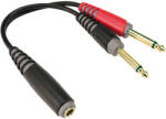 KLOTZ - AYS-5 Y adapter kábel JACK-JACK 0, 2 m