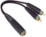 KLOTZ - AYU-6 Y adapter kábel JACK-RCA 0, 2 m