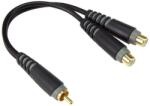 KLOTZ - AYU-9 Y adapter kábel RCA-RCA 0, 2 m