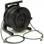 KLOTZ CAT5 - mobil kábel dobon, 60 m - C5PFS/U PVC köpenyű, szövött árnyékolású kültéri kábel, Neutrik EtherCon csatlakozók, Schill kábeldob - dj-sound-light