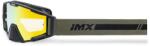 iMX Sand motocross szemüveg fekete-bronz, narancssárga irídium plexivel