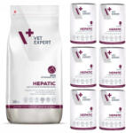 VetExpert VETEXPERT Állatorvosi diéta Hepatic Dog 12 kg + Hepatic Dog 6x400 g