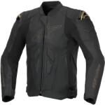 Alpinestars Dusk motoros bőrkabát fekete-arany