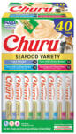 Inaba Foods Churu Cat Varieties Recompense Cremoase cu Ton si Fructe de Mare 40 buc - shop4pet