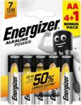 Energizer Elem, AA ceruza, 4+1 db, ENERGIZER Alkaline Power