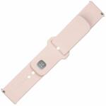 FIXED Silicone Sporty Strap Set with Quick Release 22mm for Smartwatch Pink (FIXSST2-22MM-PI) - oneclick