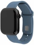 FIXED szilikon sportos óraszíj Apple Watch 38/40/41mm-es okosórákhoz, zöld-kék (FIXSST2-436-GREBL) - oneclick
