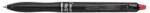 Pilot Rollertoll, 0, 35 mm, törölhető, nyomógombos, PILOT Frixion Ball Plus, piros