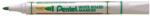Pentel Táblamarker, 4, 2 mm, kúpos hegy, PENTEL, zöld