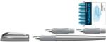 Schneider Töltőtoll ajándékszett, 1, 1 mm, ajándék 1, 5 és 1, 8 mm-es tollheggyel, SCHNEIDER Callissima, antracitszürke - oneclick