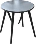 Horecano HORECANO-Масичка за шезлонг метална Ø46cm. x h46cm. (DE18336) (017403)