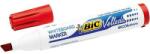 BIC Flipchart- és táblamarker, 1, 1-5, 6 mm, vágott, BIC Velleda ecolutions, piros