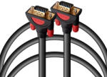  1.5m Prémium VGA apa - VGA apa monitor kábel 15Pin (3+9)