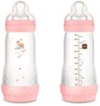 MAM Forest Matt Anti-colic cumisüveg önsterilizáló funkcióval, 320 ml - Rózsaszín kacsa