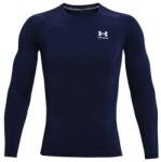 Under Armour Tricou pentru bărbați HeatGear Comp LS Midnight Blue L