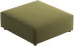 Cosmopolitan Design Zöld bársony lábzsámoly Cosmopolitan Design Arendal 102 x 80 cm (COS_POUF_184_F1_ARENDAL10)