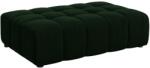 Cosmopolitan Design Palack zöld bársony lábtartó Cosmopolitan Design Chicago 102 x 80 cm (COS_POUF_51_F1_CHICAGO3)