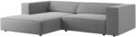 Cosmopolitan Design Világosszürke bársony sarokkanapé Cosmopolitan Design Arendal 224 cm, bal (COS_LC_M_184_F1_ARENDAL5)
