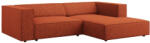 Cosmopolitan Design Terrakotta piros kárpitozott sarokkanapé Cosmopolitan Design Arendal 224 cm, jobb (COS_RC_M_140_F1_ARENDAL3)