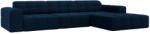 Cosmopolitan Design Royal Blue Velvet sarokkanapé Cosmopolitan Design Chicago 284 cm, jobb (COS_RC_51_F1_CHICAGO4)
