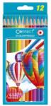 Connect Színes ceruza készlet, hatszögletű Connect 12 klf. szín (C-105549) - mystock