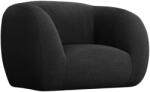 Cosmopolitan Design Fekete bouclé fotel Cosmopolitan Design Essen (COS_ARM_101_F1_ESSEN10)