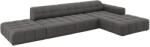Cosmopolitan Design Sötétszürke bársony sarokkanapé Cosmopolitan Design Chicago 341 cm, jobb (COS_RCO_51_F1_CHICAGO6)