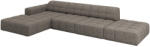 Cosmopolitan Design Szürke kárpitozott sarokkanapé Cosmopolitan Design Chicago 341 cm, bal (COS_LCO_140_F1_CHICAGO6)