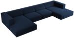 Cosmopolitan Design Royal Blue Velvet sarokkanapé "U" alakú Cosmopolitan Design Arendal 364 cm (COS_U_184_F1_ARENDAL2)