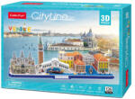 CubicFun 3D puzzle City Line - Velence 126 db-os (MC269)