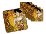 Hanipol Carmani Parafa poháralátét 10x10cm, 6db-os, Klimt: Adele Bloch