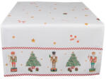 Clayre & Eef Asztali futó 50x140cm, 100% pamut, Happy Little Christmas