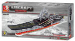 Sluban Model Bricks - Nagy repülőgép-hordozó hajó építőjáték készlet (M38-B0399)