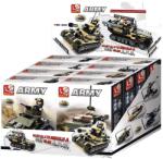 Sluban Army - 8 into 1 tank és APC építőjáték készlet (M38-B0587)