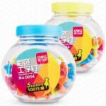 Deli push pin színes tégelyes, 100 darabos 0054