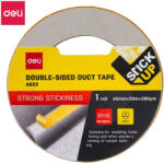 Deli 08- Ragasztószalag Deli szövetes kétoldalas 45/20 barna - A623