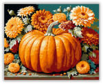  Tök és virágok varázsa - számfestő készlet